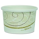 SOLO H4085-J8000 Food Container, 8 oz., Symphony (Pack of 500 )