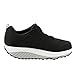Skechers Women's Shape Ups 2.0 Fashion Sneaker, Black/White, 6.5 M US