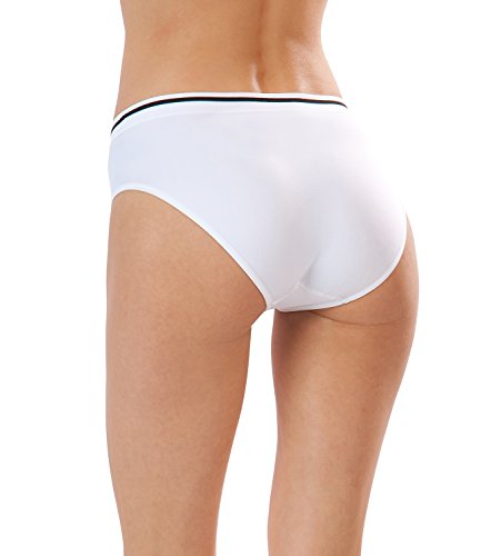 Umbro Women's Seamless Bikini Panties 3 Pack - Fuchsia/Lavender Assorted - X-Large