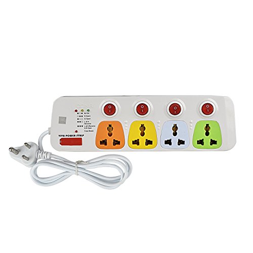 Cona Smyle Viva 4+4 Power Strip 5-Meter Wire