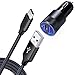 Type C Charging, NINIBER Dual Port Car Charger Power Adapter Plug 6ft USB C Cable Charger Compatible LG V30 V40 Q8 Q7 stylo 4 Plus G7 V35 V30S thinQ HTC U11/Life/10/Bolt/Ultra/U12 Oneplus 6 5 5T 3