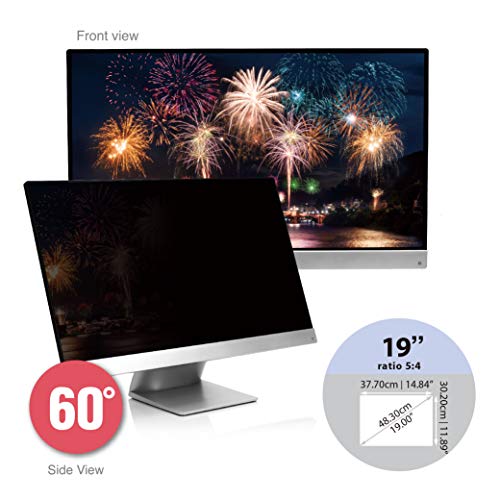 SenseAGE Anti-Blue Light Privacy Screen Protectors Filter for Widescreen Monitor 19″ inch 5:4 for Windows Laptop/Dell/Lenovo/HP/MacBooks & PC Monitors