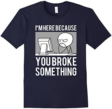 Men's Funny Programming Shirt Code Coding Gift For Computer ITs Large Navy