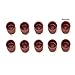 20Pcs/Set R134a 13mm & 16mm Air Conditioning Service AC System Charging Port Caps (10 Red High & 10 Blue Low)