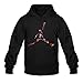 Simshirt Men's Michael Jordan Logo Hoodie Sweatshirt