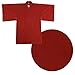Edoten Japanese Samurai Hakama Uniform Shirt Tops RED M