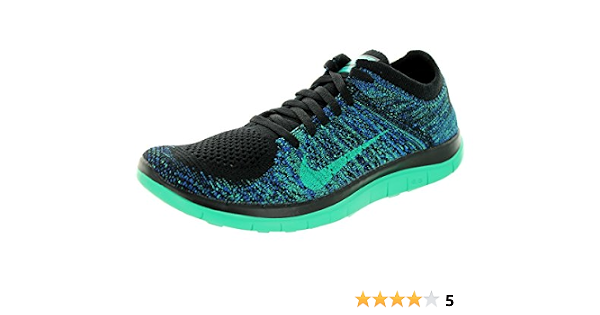 Amazon.com: Nike Free 4.0 Flyknit – Zapatillas de running para mujer blanco  y negro, negro : Ropa, Zapatos y Joyería