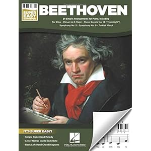 Beethoven – Super Easy Songbook: 21 Simple Arrangements for Piano