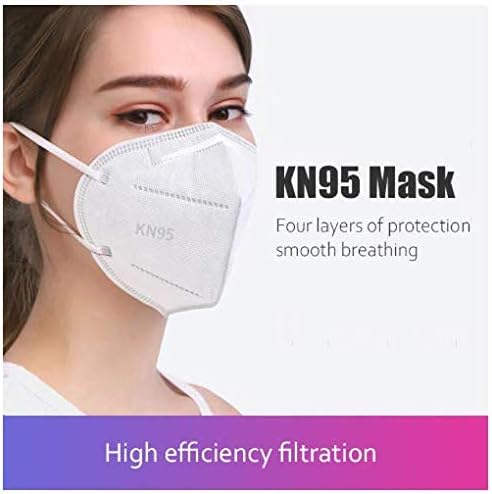 HRYM N95 dust-proof PM2.5 anti-fog anti-fog public places office protection safety earhook 10PCS