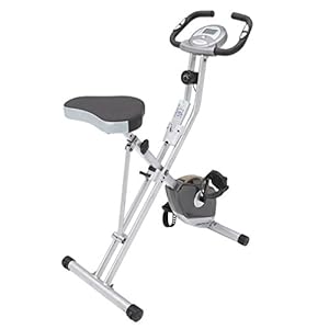 Exerpeutic Folding Exercise Bike, 8 Levels of Resistance Stationary Bike, Bluetooth tracking & Tablet Holder options…