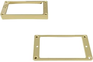 Allparts PC-0733-028 Humbucker frame set for vaulted ceilings cream