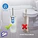 Toilet Brush Holder – Toilet Bowl Brush Set - Commercial Toilet Brush Set - Portable Toilet Bowl Brush Holder - Plastic Toilet Brush - Toilet Cleaner Brush – Toilet Bowl Brush Stand