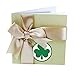 St. Patrick's Day Shamrock Stickers 3 Green Colors for St. Patrick's Day Decoration Lucky Shamrock Roll Sticker Party Supply 500Pcs