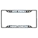 FANMATS NCAA West Virginia University Mountaineers Chrome License Plate Frame , 6.25