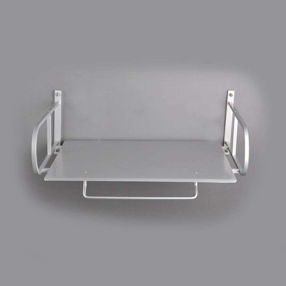 Space Aluminum Microwave shelf Multifunction shelf Thickened microwave shelf Wall mount bracket Microwave holder Kitchen storage All Aluminum Flat Microwave oven Cupboard shelves L19.12.9