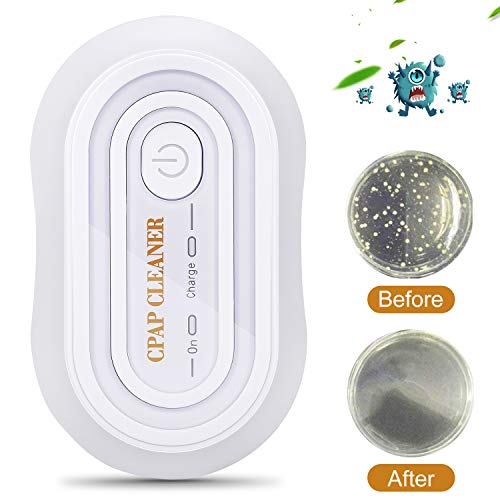 CPAP Cleaner and Sanitizer Cleaning Machine - JALIELL Portable Mini CPAP Mask Cleaner for CPAP Machine, Cushion & Tubing