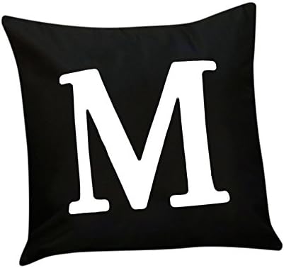 Red Ta Clearance! Alphabet Letter Lighting LED Cushion Cover Home Decor Throw Pillowcase Sofa Flashing