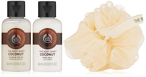 The body shop coconut treats cube  gift set