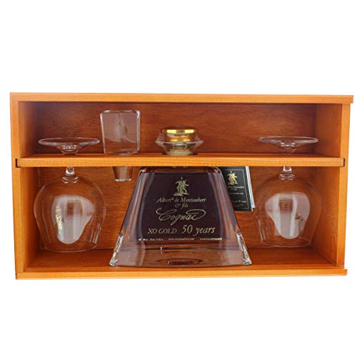 Cognac-Set XO Gold Cristal 50 Jahre mit Gläsern und Personalisierung – Bild 3
