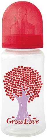 Babynova Wide Neck Bottle (300 ml, Grow Love)