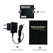 EAKAI Digital Optical Coax to Analog RCA Audio Converter with 3.5 mm Jack, 24-bit DAC with DC 5V Power Supply Adapter [USA UL Licensed]