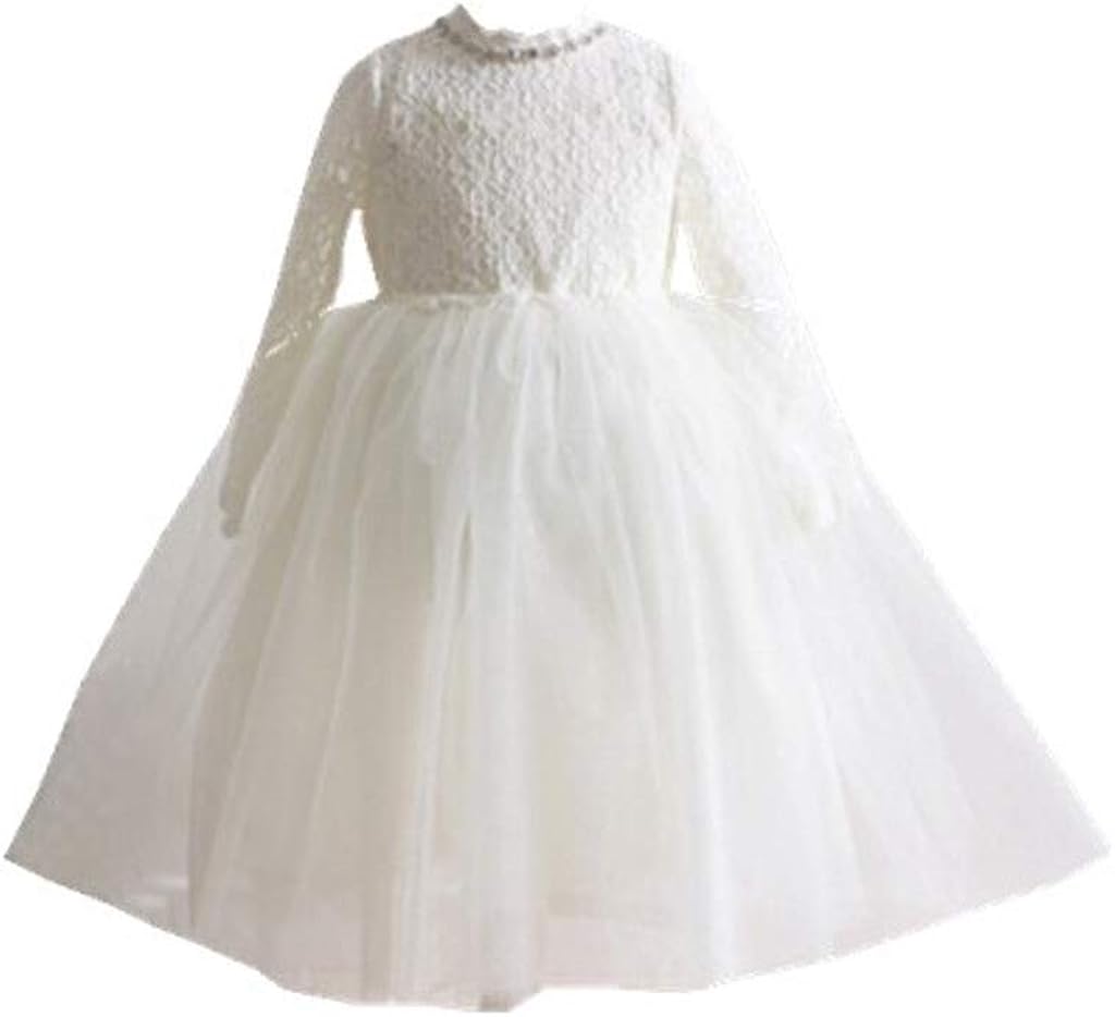 flower girl dress with bow