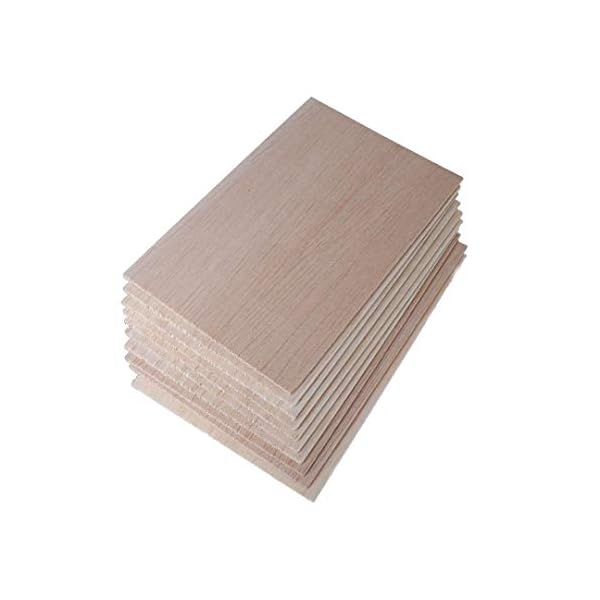 BB Holzplatte, 30Pcs Sperrholz, Holzplatten, Sperrholz-Platte, Hobby Holz Sperrholz Platte, Quadratische Holzscheiben… – Bild 6