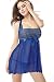 Moonight Hot Sexy Plus Size Lingerie Set Push Up Halter Dress+Thong