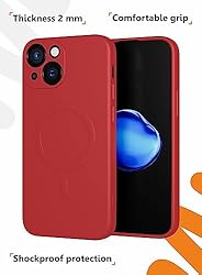 MOBILIUS for iPhone 13 Mini Case,[Soft Anti-Scratch