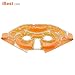 iBest - Orange Cold and Hot Therapy Gel, Eye Mask, Sleep Mask, Sleeping Mask for Women, Hot Cold Pack (Orange)