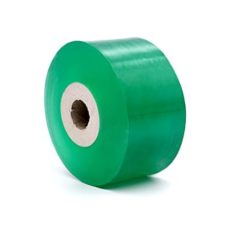 Veredelungsband 2 Rolle100 m x 3 cm, Pfropfband dehnbare Band Floristik Selbstklebendes, Feuchtigkeit Barriere Pflanze Repara
