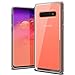 Galaxy S10 Case VRS Design Anti-Yellowing Crystal Clear Slim Soft Protective Reinforced Corners [Crystal Chrome] [Clear Back/Translucent Bumper] Acryl Back Cover for Galaxy S10(2019)