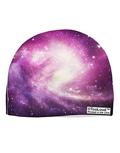 TooLoud Purple Galaxy AOP Adult Fleece Beanie Cap Hat All Over Print