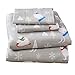 Home Fashion Designs Flannel Sheet Set Queen Winter Bed Sheets Flannel Sheets 4 Piece Set Polar Bears 100% Turkish Cotton