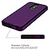 SKYLMW Case for LG Stylo 4 Case,LG Q Stylus Case,LG Stylus 4 Case,LG Stylo 4 Phone Case,Heavy Duty Three Layer Hybrid Sturdy Shockproof Armor High Impact Protective Cover for LG Stylo 4,Purple/Black
