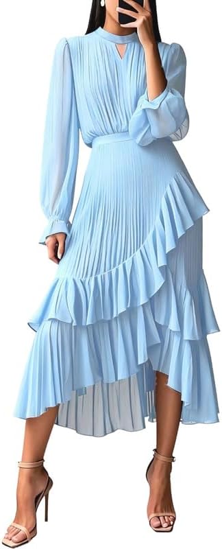 kensie chiffon pleated dress Home