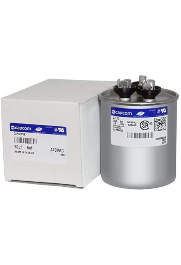 CPT00659 - Trane OEM Upgraded Replacement Round Capacitor 30 + 5 