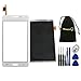 Mencia Touch Digitizer Screen Replacement + LCD Display Screen Replacement For Samsung Galaxy Grand Prime G530 G530F G5308 With Openning Tools(White)