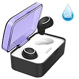 Truly Wireless Earbuds,Bluetooth Headphones V4.2 With Charging Case Mic Lesoom True Wireless Earbuds Noise Cancelling Headset Sport Waterproof In-Ear Earphones for iPhone X 8 8p 7 7p 6s 6sp Android