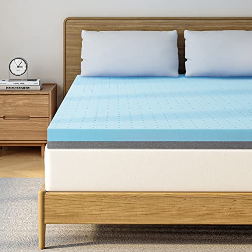 Maxzzz Twin Mattress Topper,3 Inch Ventilated Design Memory Foam Queen Mattress…