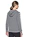 Under Armour Women's Favorite Fleece Full Zip, Carbon Heather/White, Medium