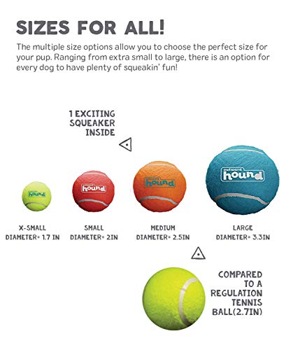 outward hound squeaker balls