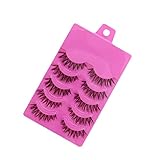 Start 5 Pair Natural Makeup Long Soft Dense Handmade False Eyelashes