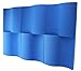 Foamily 6 Pack - Blue Decorative Acoustic Panels Studio Foam Waves 2