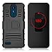 Aristo 3 Case, Aristo 2 & Plus, Rebel 4 LTE, Aristo 3 Plus, Tribute Empire & Dynasty, K8S, Zone 4, Fortune 2, K8+, Risio 3, Phoenix 4 Heavy Duty Case w/ Screen Protector & Kickstand & Belt Clip
