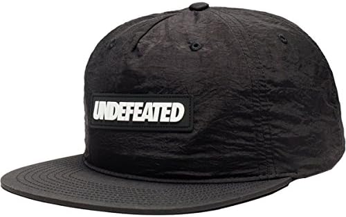 Undefeated Mens Sport Nylon Snapback Adjustable Hat/Cap