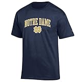 Notre Dame Fighting Irish Adult Arch Logo T-Shirt - Navy