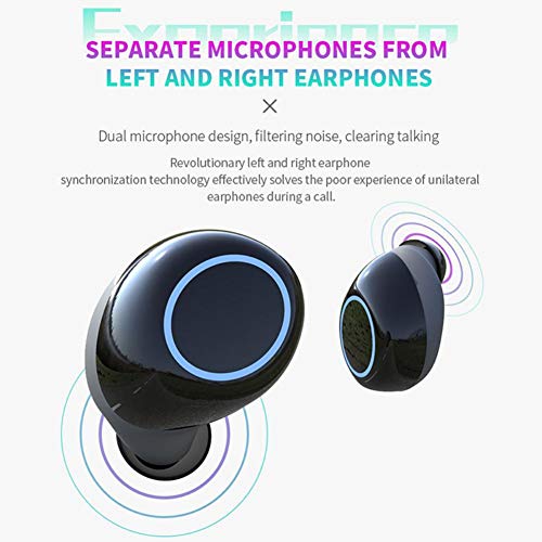 ELINKMALL Wireless Earbuds Combo Sport for Bluetooth Stereo in Ear