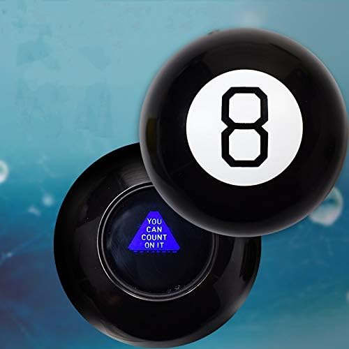 JULY PRO Magic 8 Ball Retro Game Mystic 8 Ball Decision Making Fortune Telling Cool Toy Gift