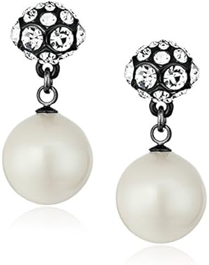 Double Cream Multi-Drop Earrings